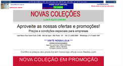 Desktop Screenshot of fredao.com.br